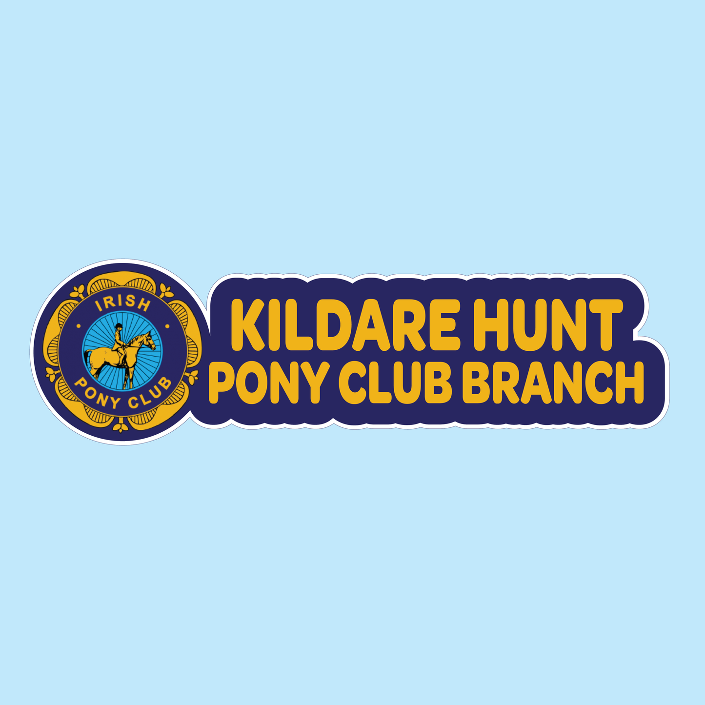 Logo Photo Op Board - Kildare Hunt Pony Club