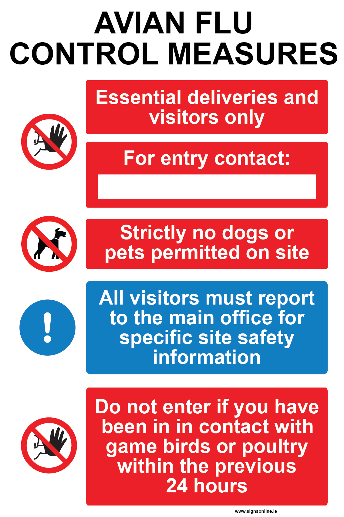 Avian Flu Control Measures