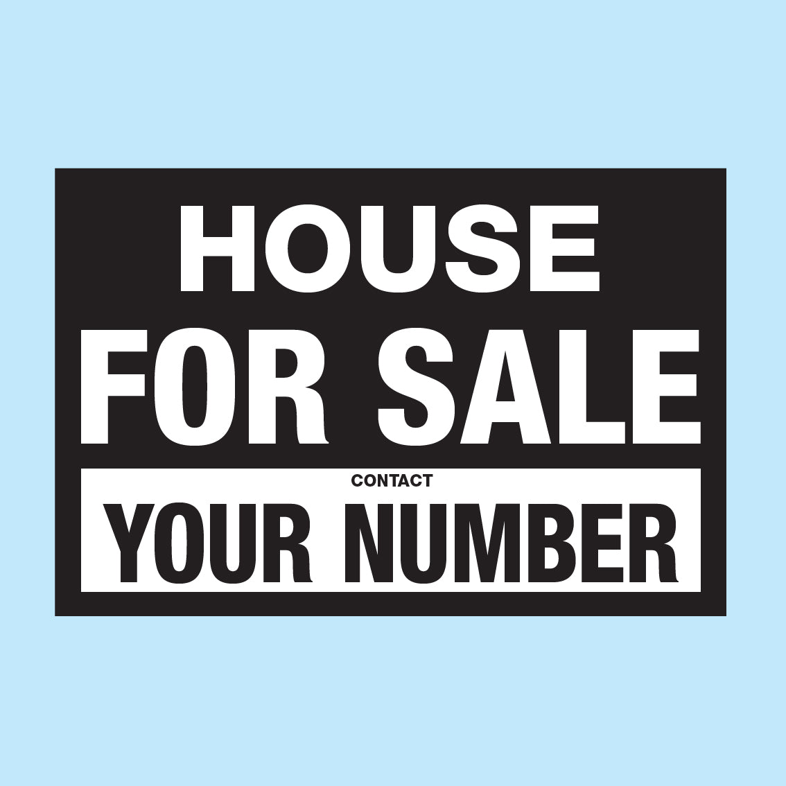 House For Sale Sign