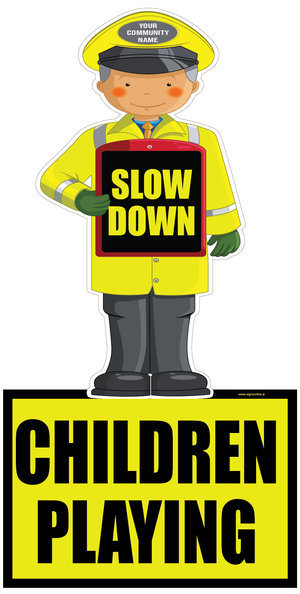 Road safety signage from www.signsonline.ie
