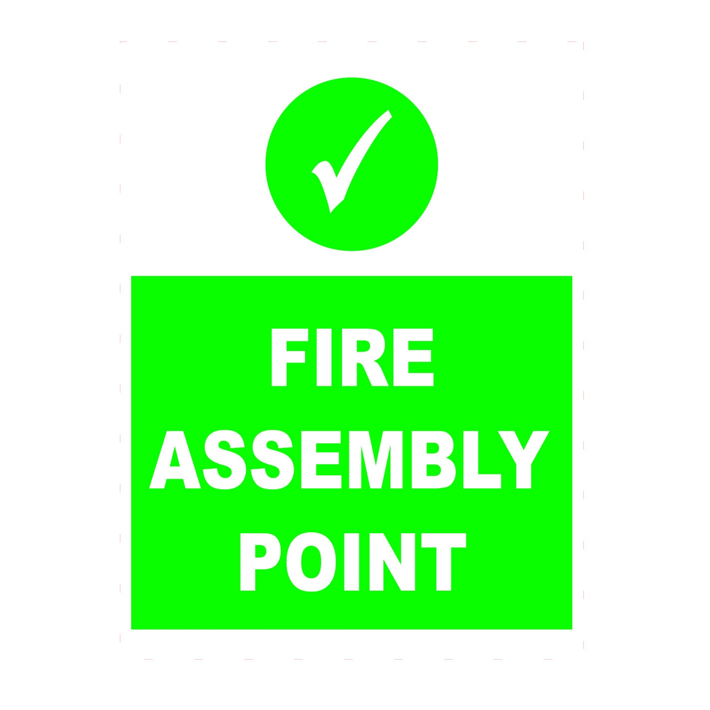 Fire Assembly Point Sign