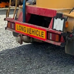 an example of a Vehicle Marker boards available to buy from www.signsonline.ie