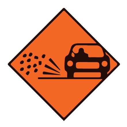 Temporary Road Works Signs made by Barrow Signs. Free Delivery on these items
