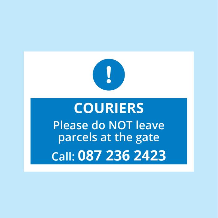 Courier Instructions