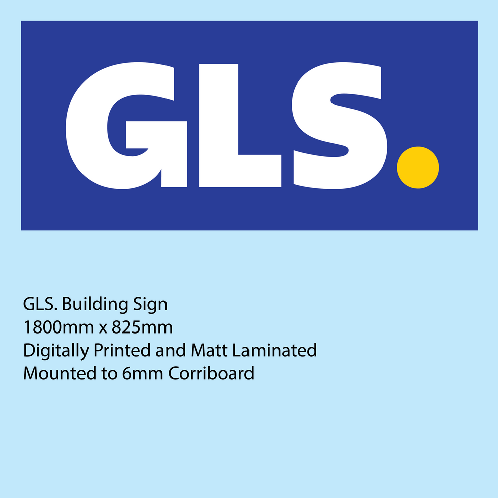 GLS Building Signage – www.signsonline.ie