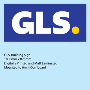 GLS Building Signage