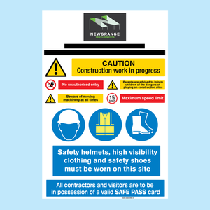 Newgrange Site Safety Sign 1200 x 800