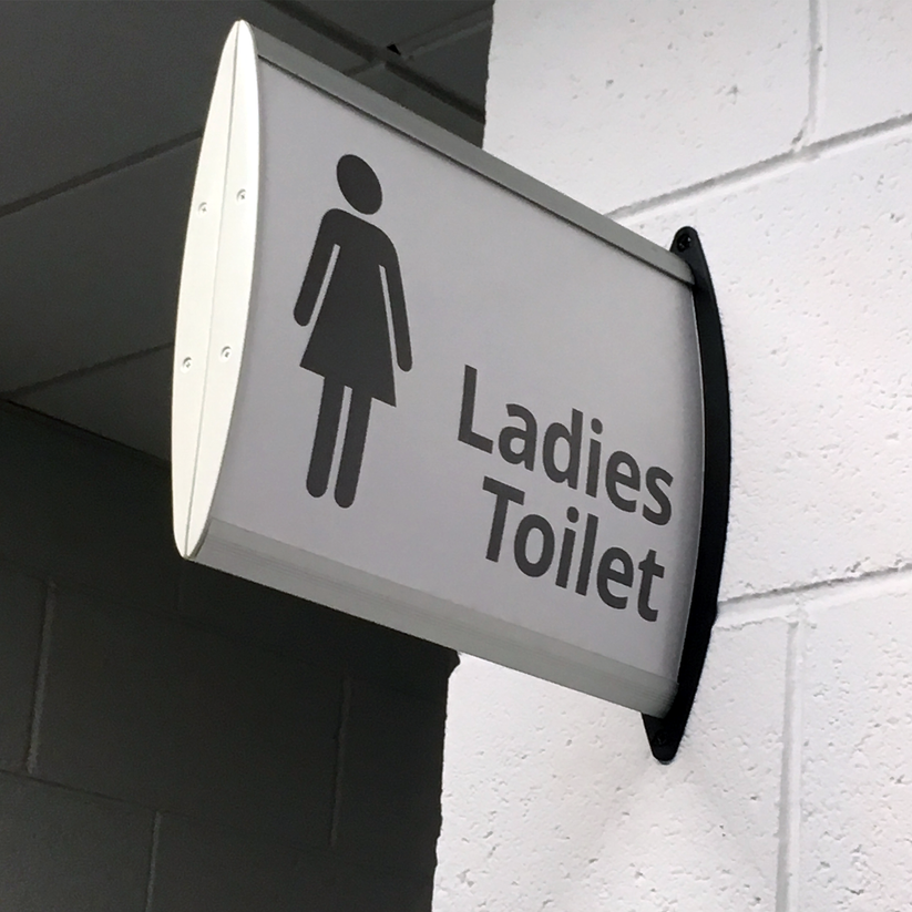 Aluminium Projecting Sign 200mm X 300mm – www.signsonline.ie