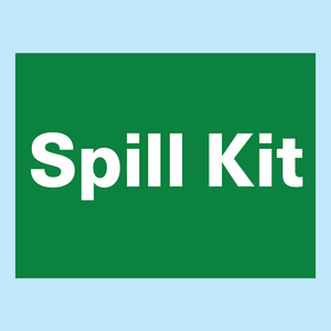Spill Kit sign.  Available to buy online from www.signsonline.ie.  Signs Online leading online signage store for best value and speedy delivery