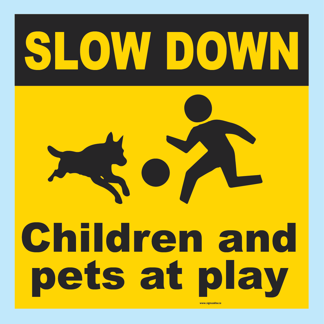 Slow Down | Children And Pets At Play
