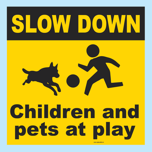 Slow Down | Children And Pets At Play