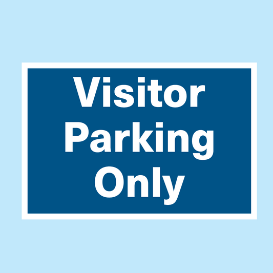 Visitor Parking Sign