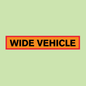 Wide Vehicle Marker Board (magnetic) 1260 X 225mm