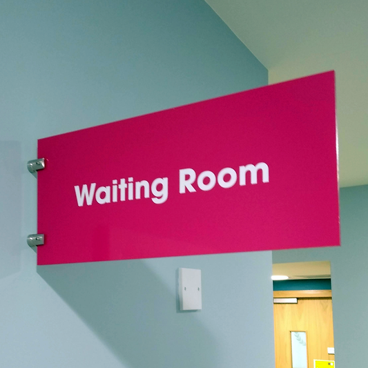 Acrylic Projecting Sign 200mm X 300mm