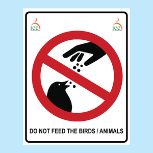 DO NOT FEED THE BIRDS