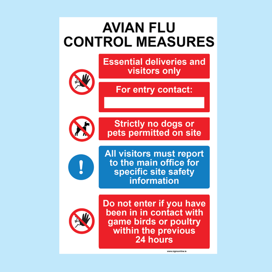 Avian Flu Control Measures