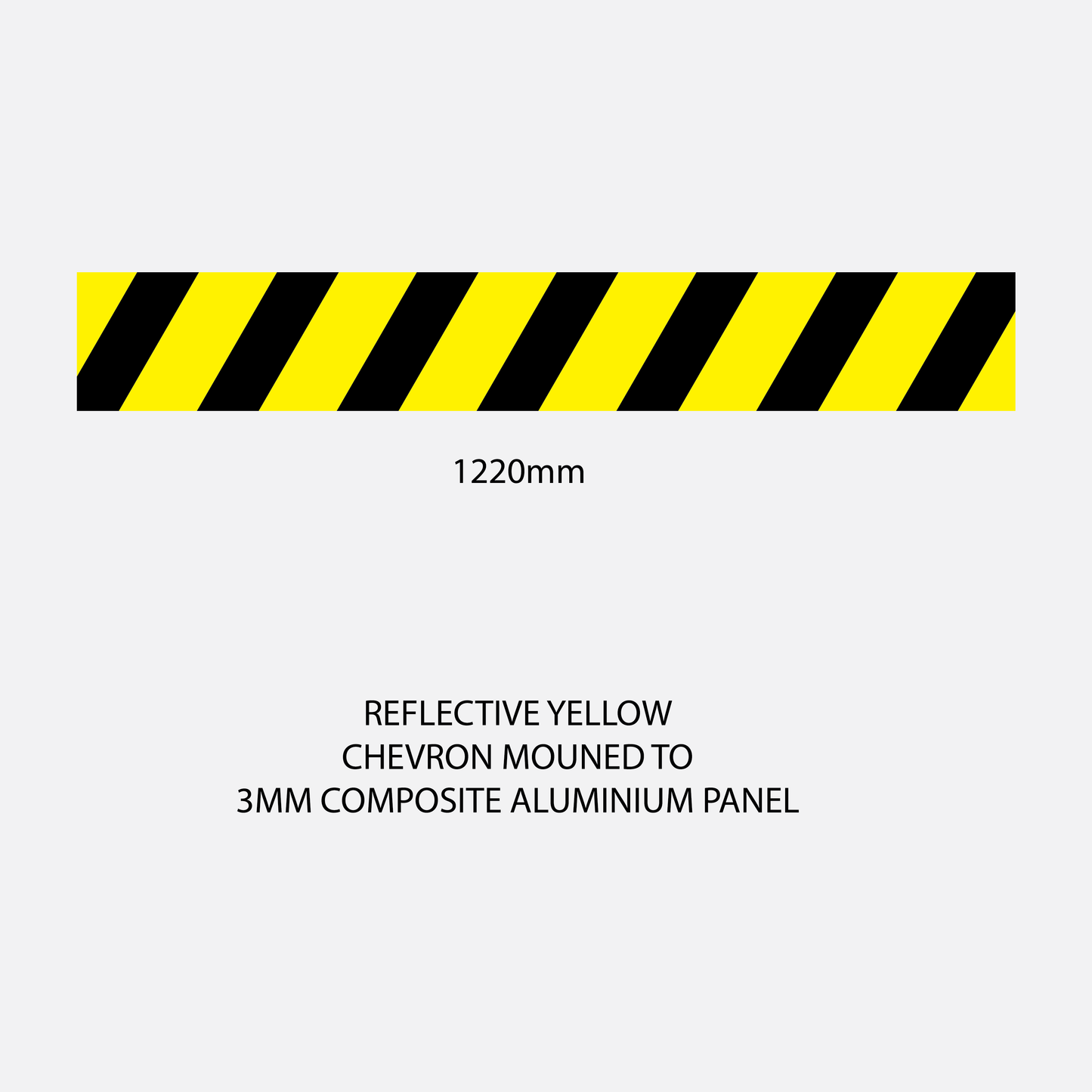 Reflective Chevron Panel