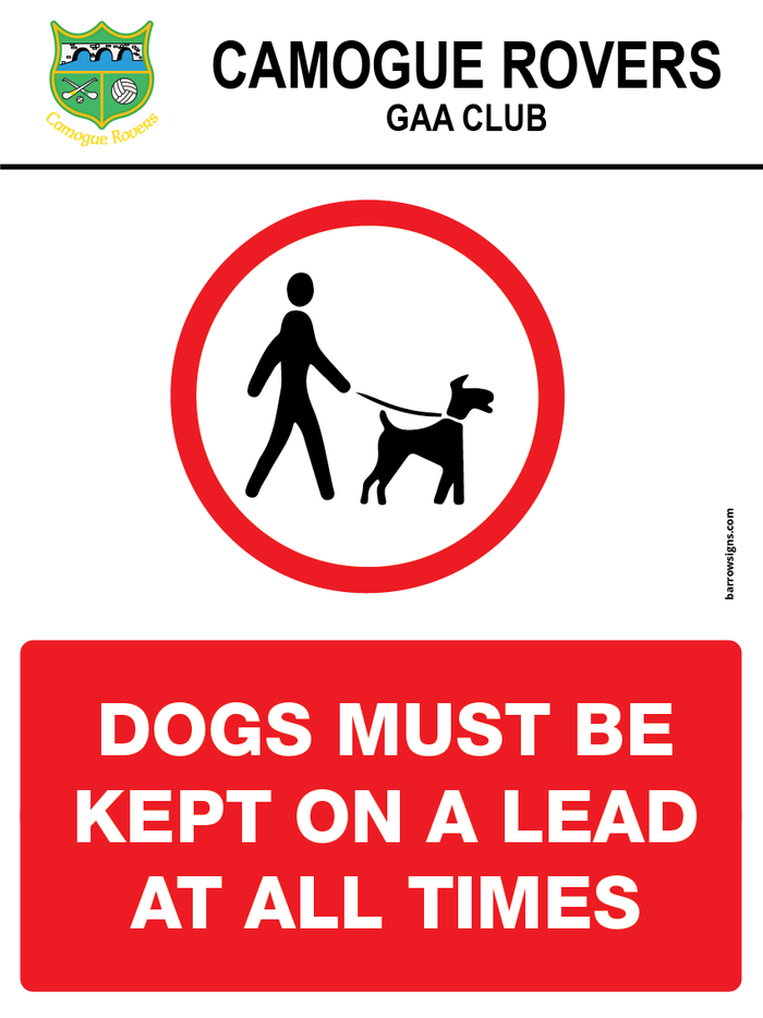 Camogue Rovers - Dogs on Lead