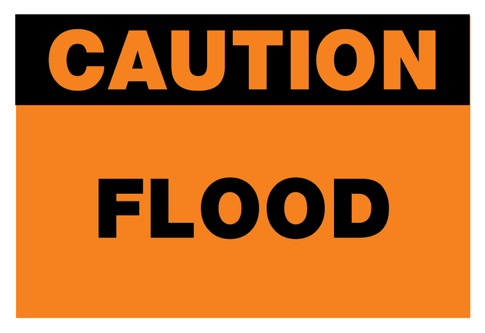 Caution - Flood