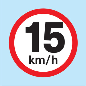 Speed Limit Sign With Post Fittings