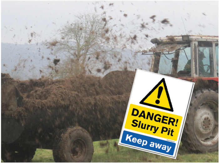 Danger Slurry Pit - Keep Away