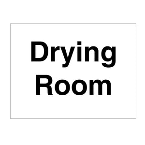 Door Sign Drying Room