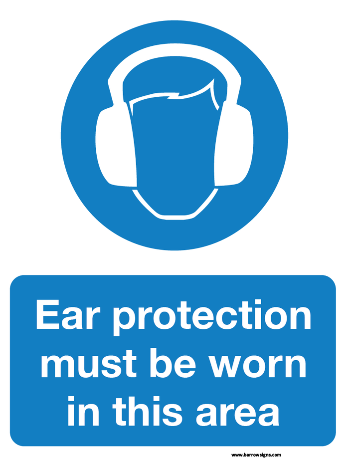 Ear Protection Must Be Worn