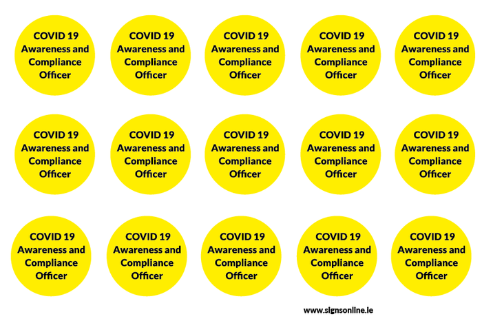 Helmet Sticker Pack Awareness and Compliance Only