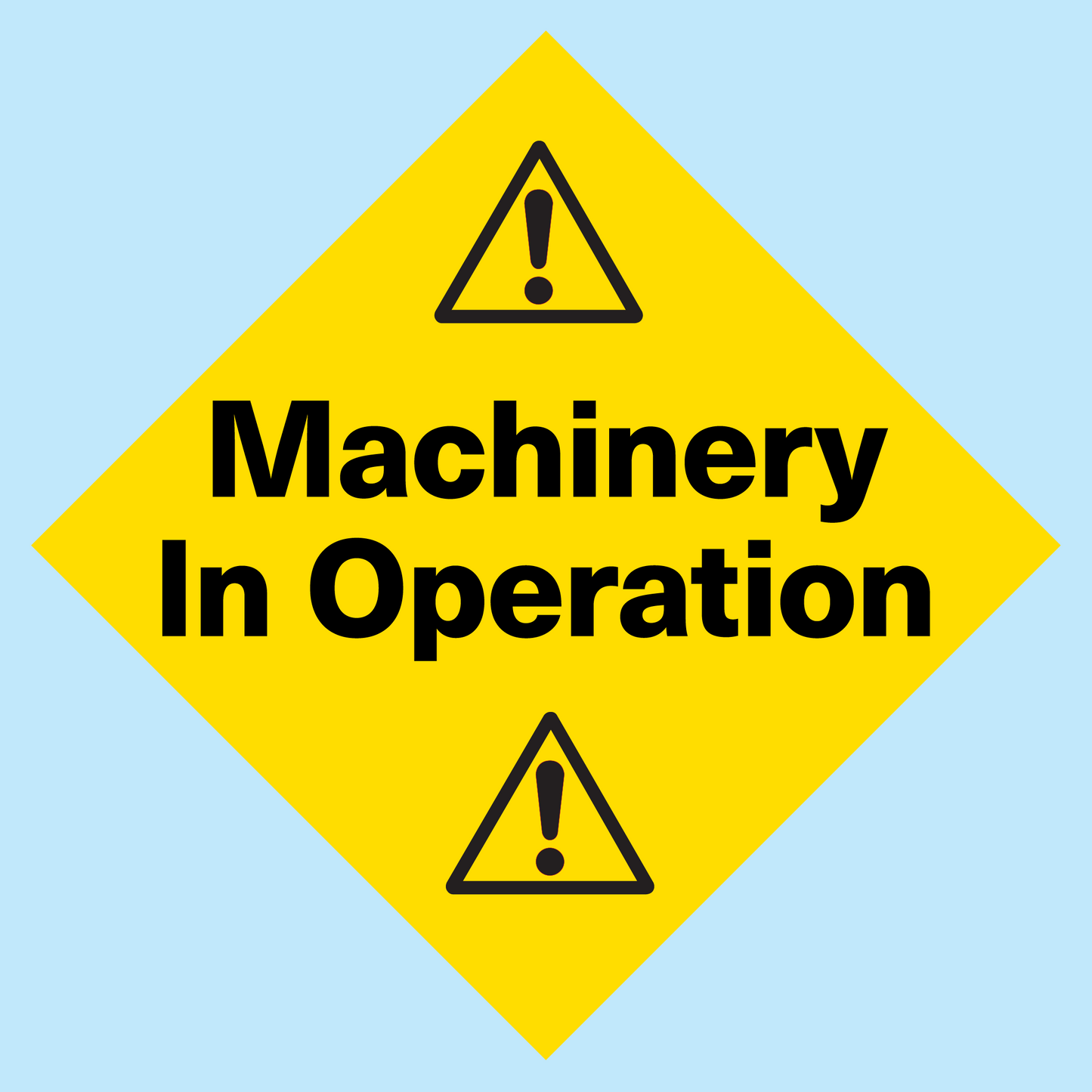 Marchinery in Operation (Diamond)