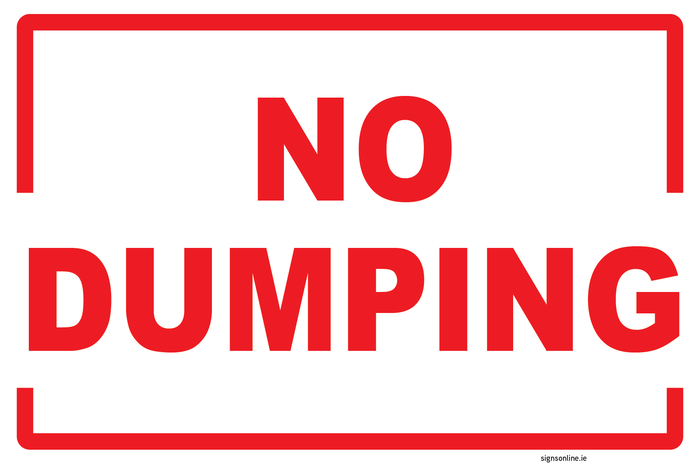 No Dumping