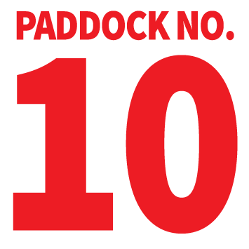 Paddock Sign Numbers