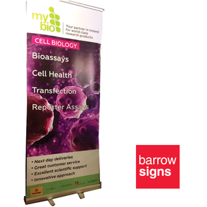 display, exhibition and promotional signage from www.signsonlione.ie