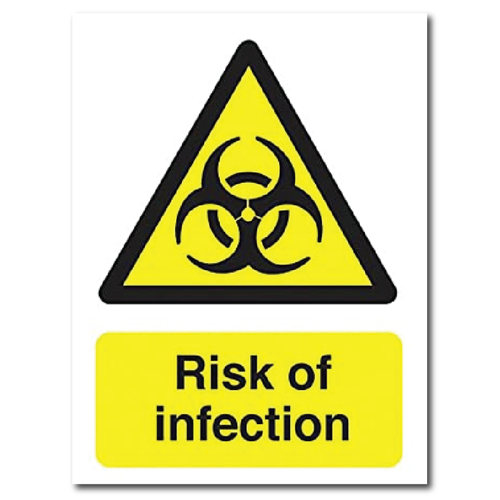 Risk of Infection Sign