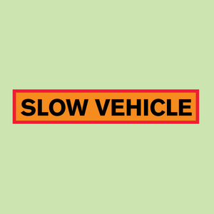 Slow Vehicle Marker Board 1220 x 225mm