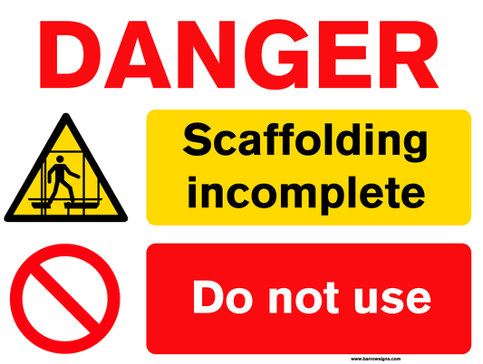 Scaffolding Incomplete | Do Not Use