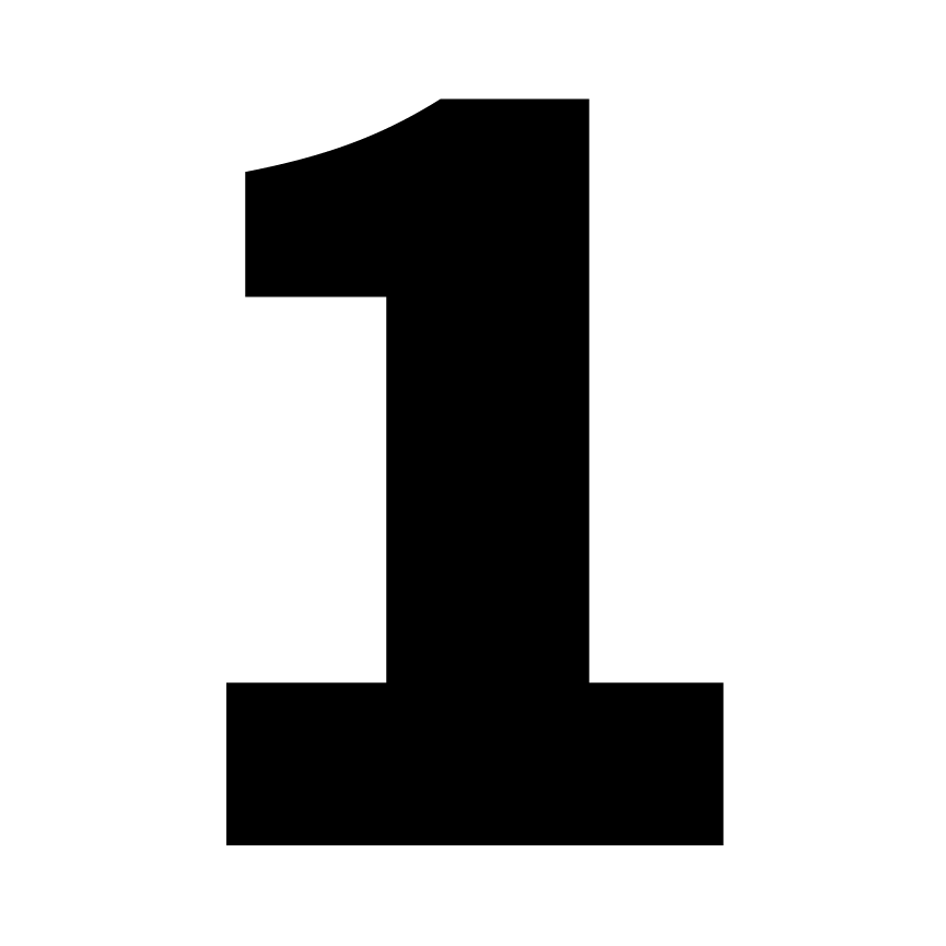 Number Signs (300mm x 300mm)