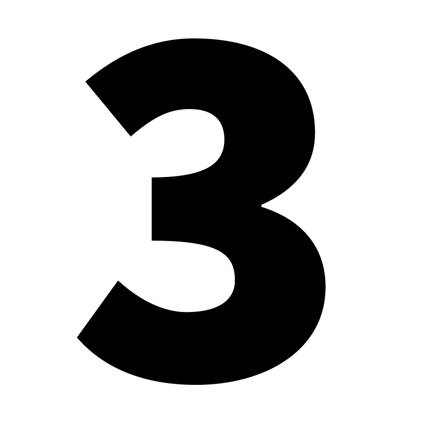 Number Signs (300mm x 300mm)