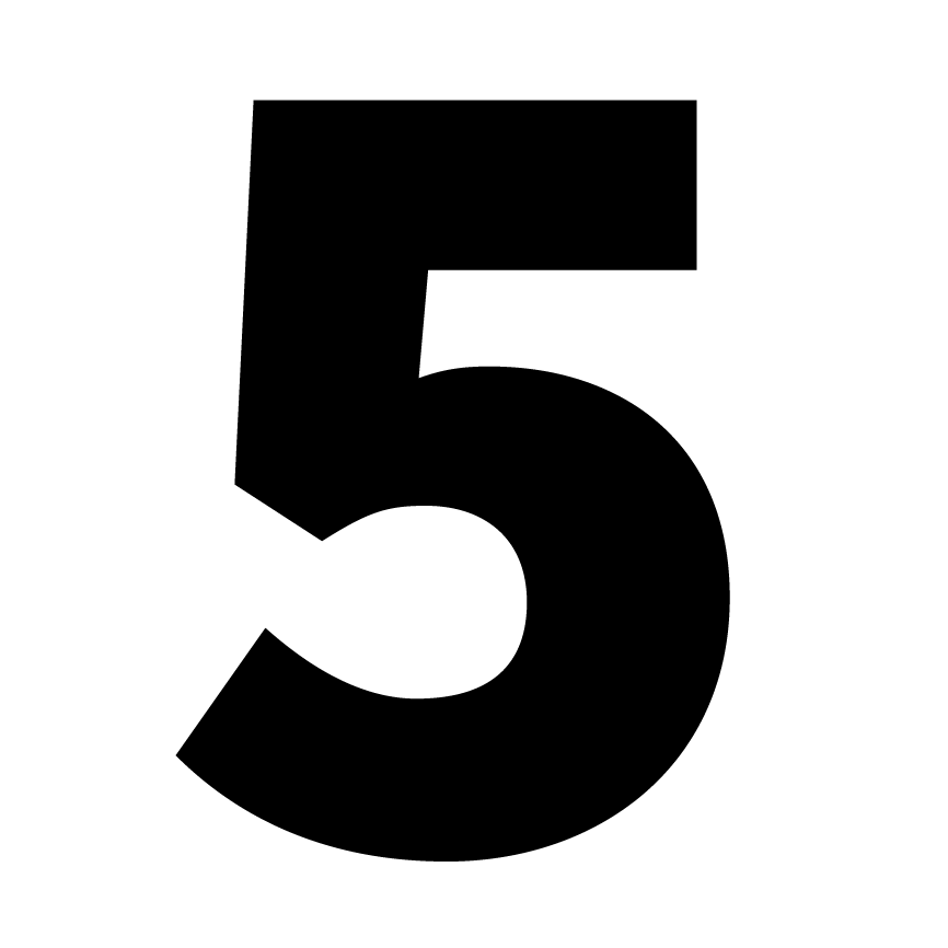 Number Signs (300mm x 300mm)