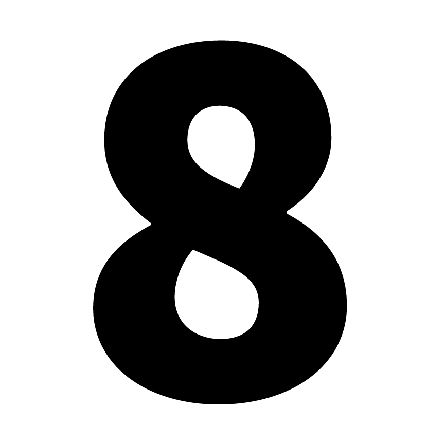 Number Signs (300mm x 300mm)