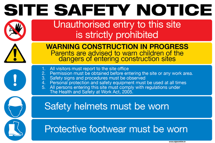 Site Safety Signs (Ver 2)