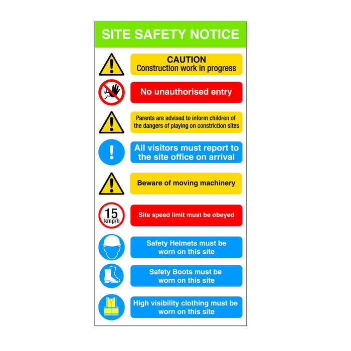 Construction Site Safety Sign (2:1)