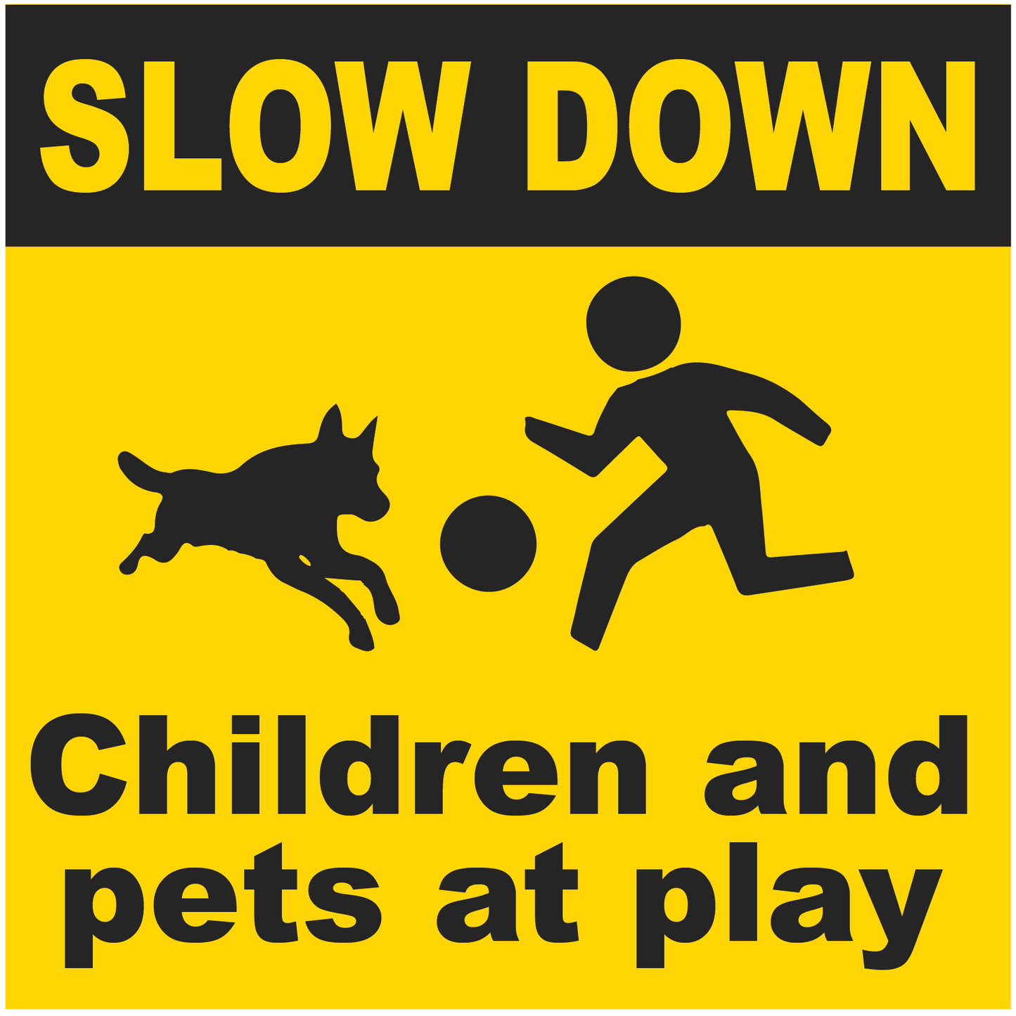 Slow Down | Children And Pets At Play (with Fixings)