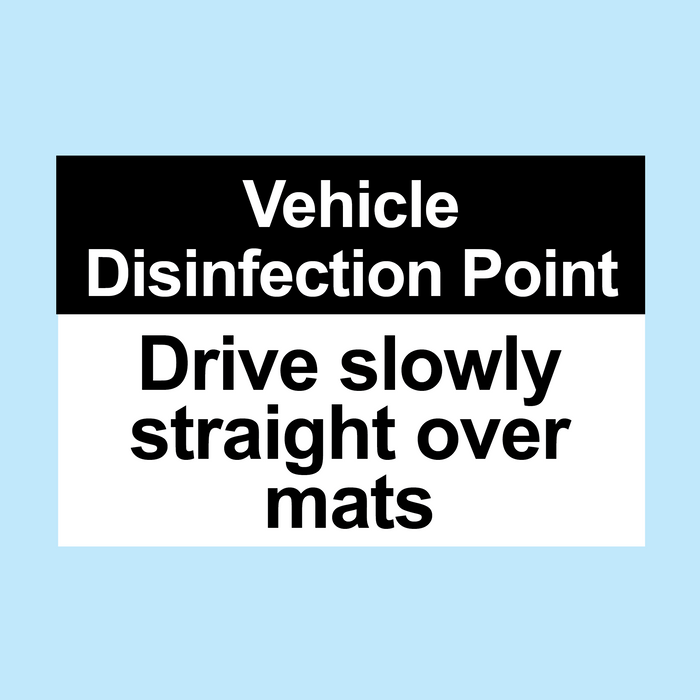 Vehicle Disinfection Point