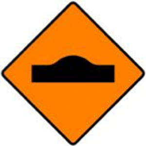 WK 070 Hump or Ramp Sign from barrowsigns.com