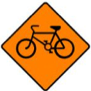 WK 143 Cyclists Sign