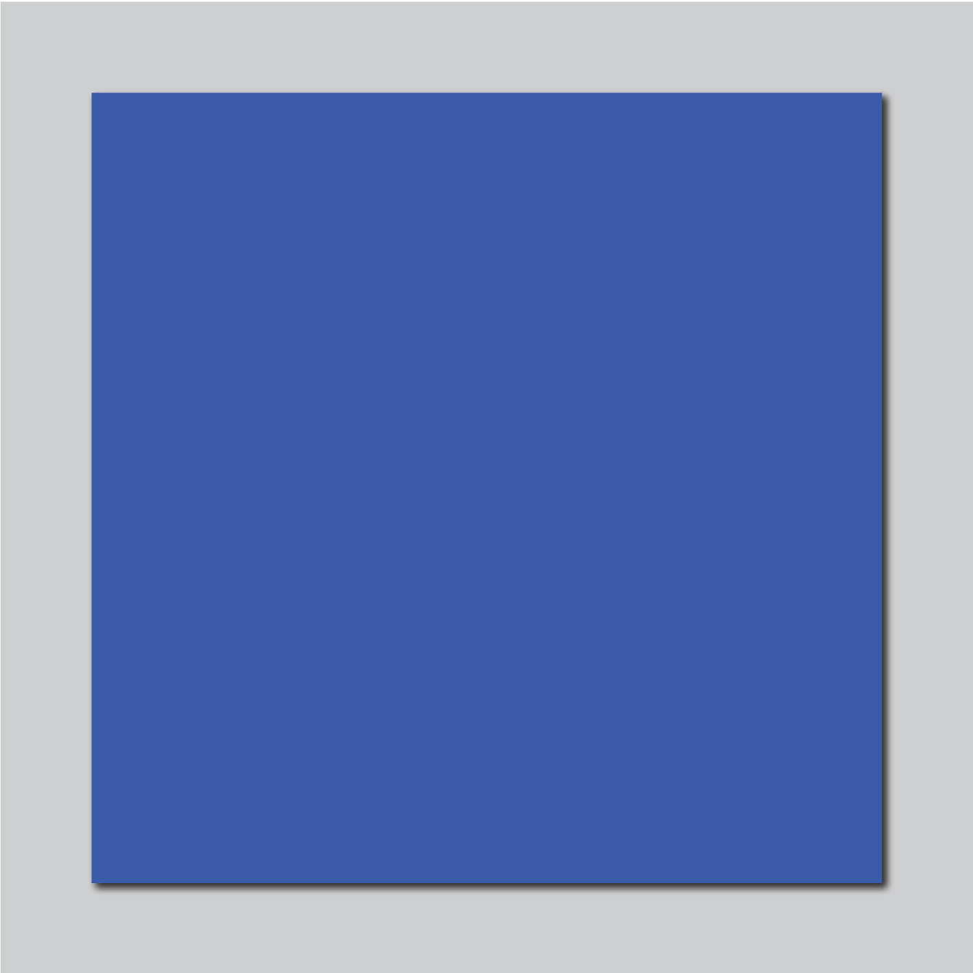 600mm X 600mm Reflective Corriboard Blank