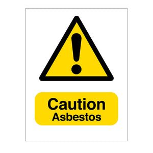 Caution - Asbestos