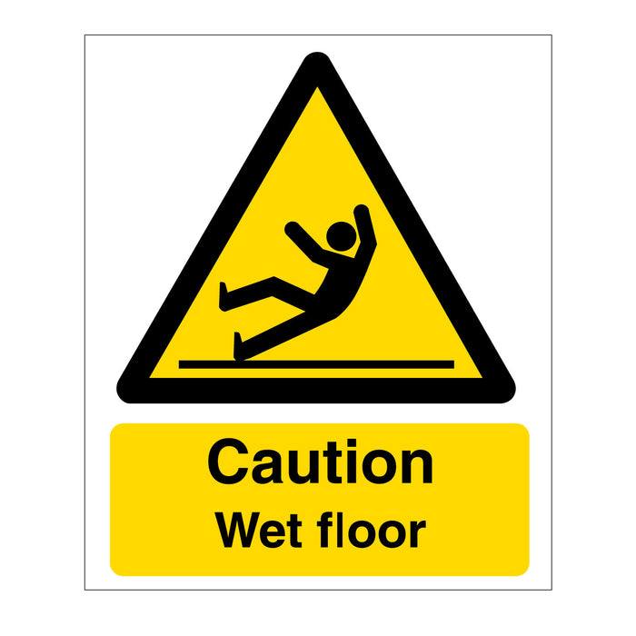 Caution Wet Floor