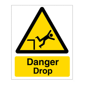 Danger Drop Sign