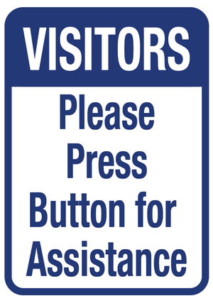 Visitors Press Buzzer